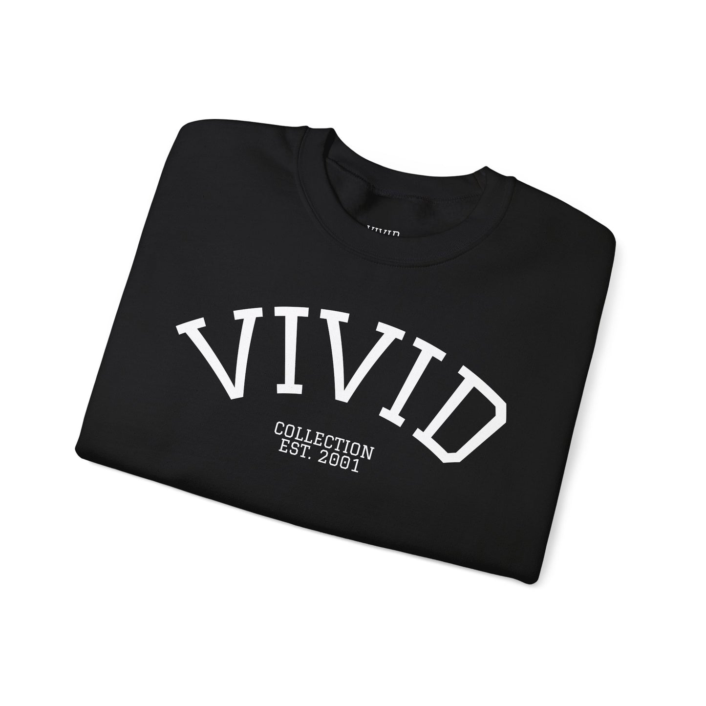 Vivid Collection 'Varsity' Unisex Crewneck Sweatshirt