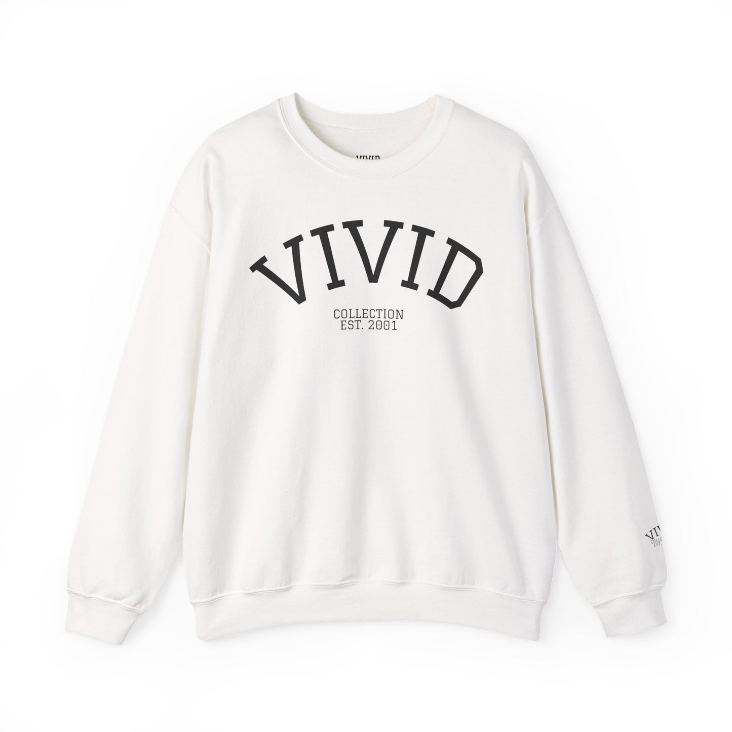 Vivid Collection 'Varsity' Unisex Crewneck Sweatshirt