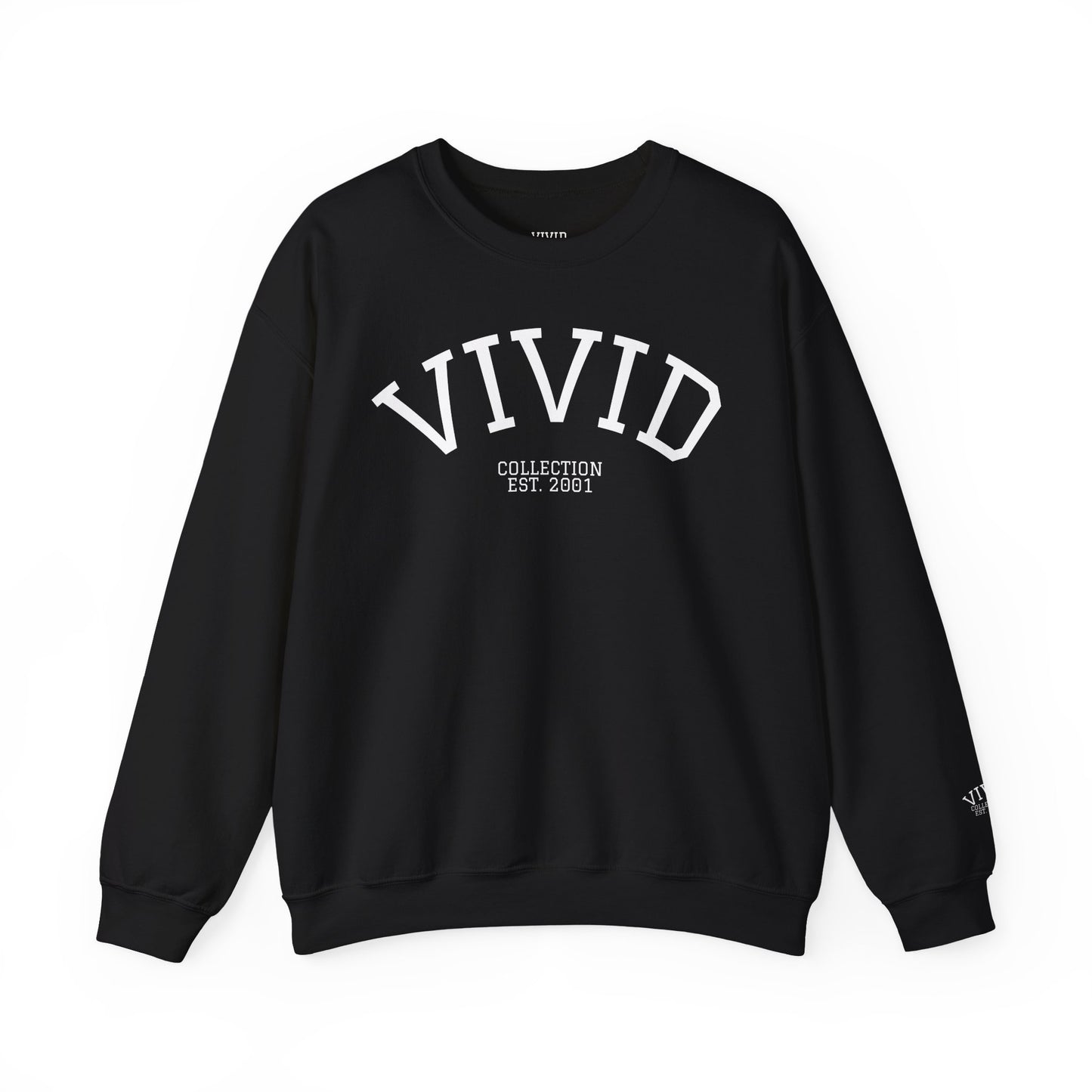 Vivid Collection 'Varsity' Unisex Crewneck Sweatshirt