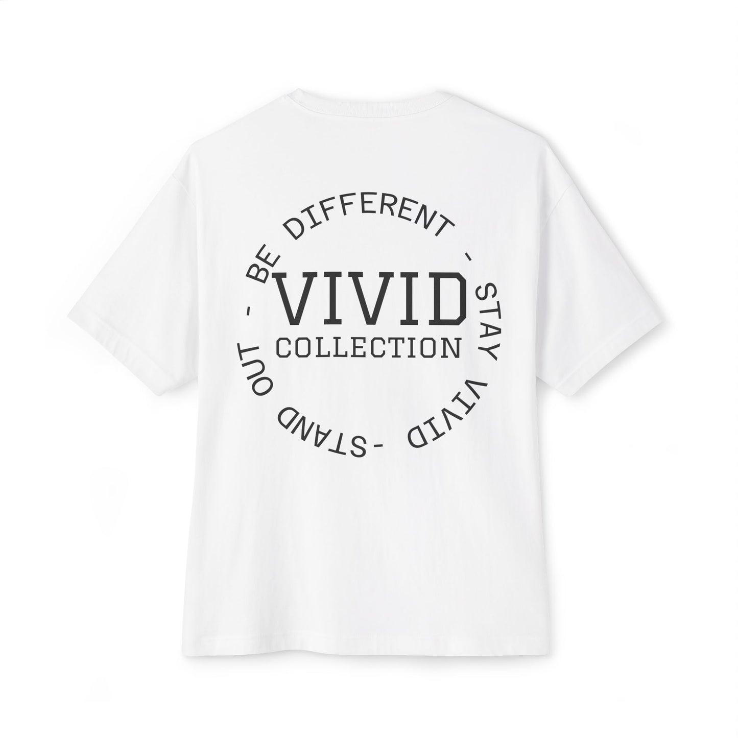 Vivid Collection Varsity Oversized Boxy Tee