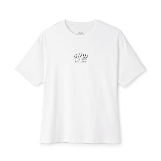 Vivid Collection Varsity Oversized Boxy Tee